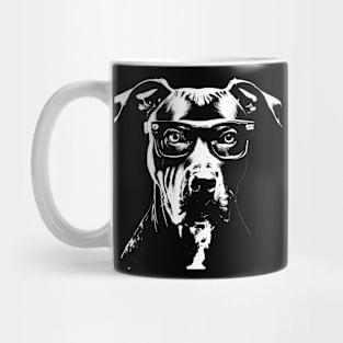Dog with glses Mug